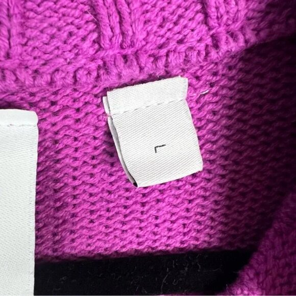 Collusion Unisex Logo Knit Sweater Size L Fuzzy Graphic Front - Picture 7 of 8